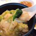 エビうま煮ライス - 実際訪問したユーザーが直接撮影して投稿した物見山中華料理中国料理 月園の写真のメニュー情報