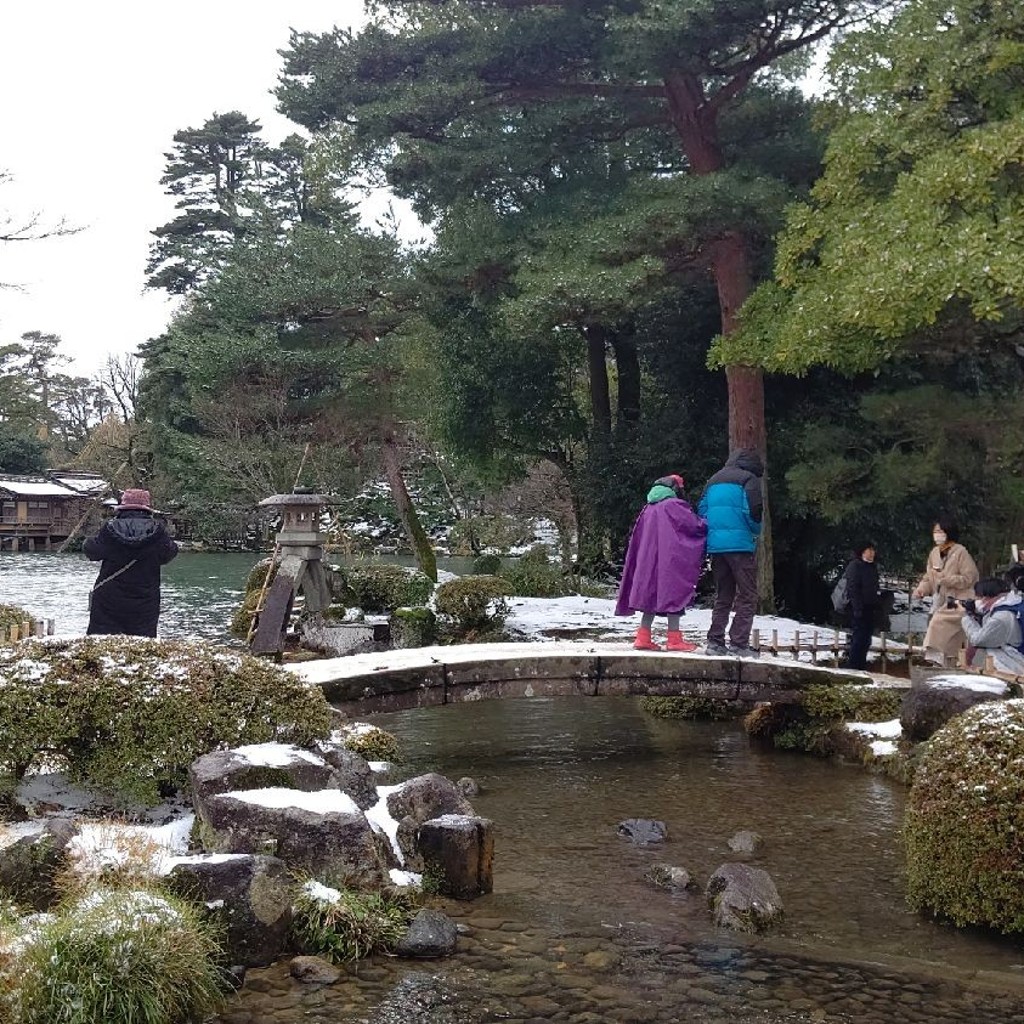 実際訪問したユーザーが直接撮影して投稿した兼六町橋虹橋の写真