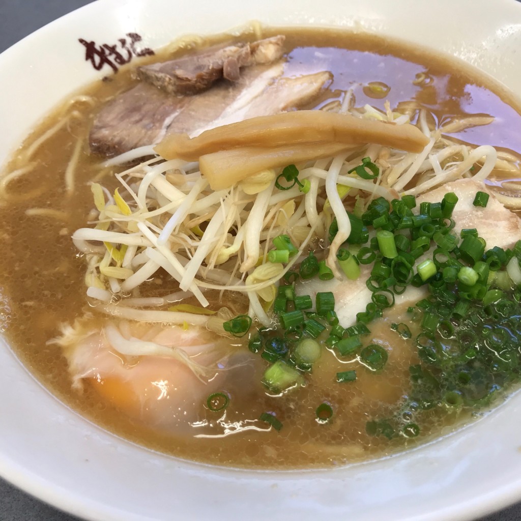 ユーザーが投稿した卵ラーメンの写真 - 実際訪問したユーザーが直接撮影して投稿した権現町ラーメン / つけ麺喜夢良ラーメン 北店の写真