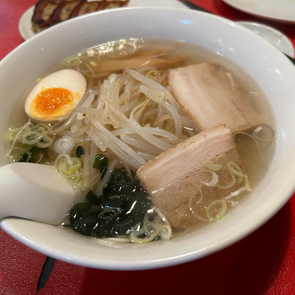 ユーザーが投稿した塩ラーメンの写真 - 実際訪問したユーザーが直接撮影して投稿した知多中華料理家縁の写真