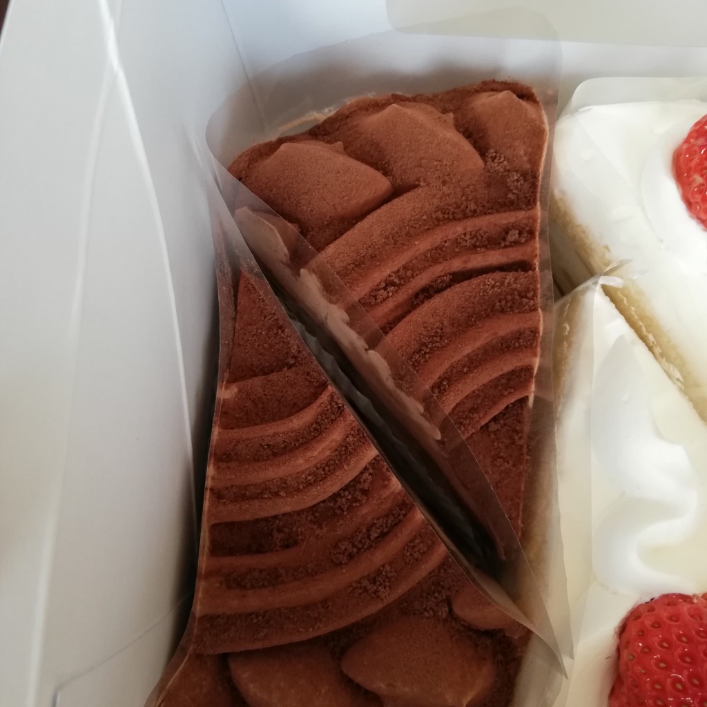 ユーザーが投稿したチョコ生ケーキの写真 - 実際訪問したユーザーが直接撮影して投稿した並木町ケーキ不二家 八王子並木町ヤオコー店の写真