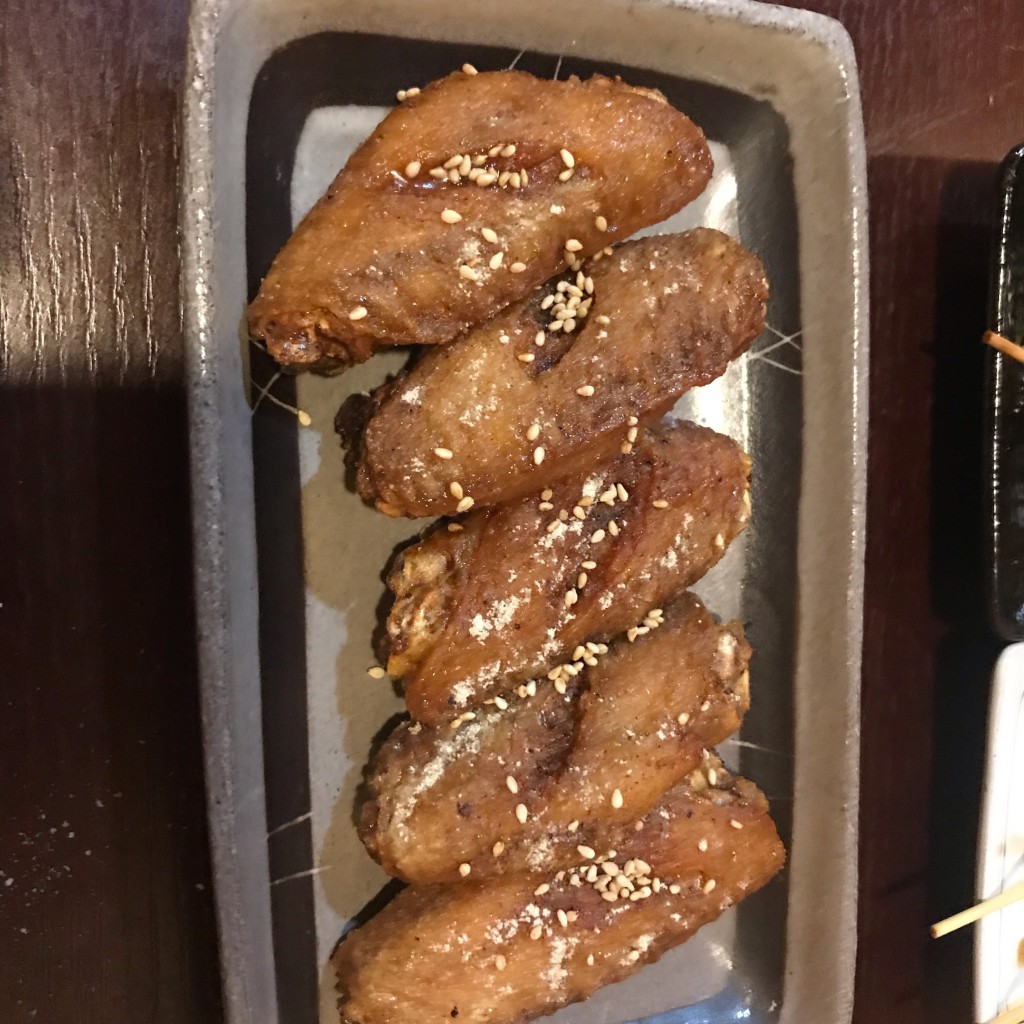 実際訪問したユーザーが直接撮影して投稿した正山町鶏料理手羽先家・六文銭の写真