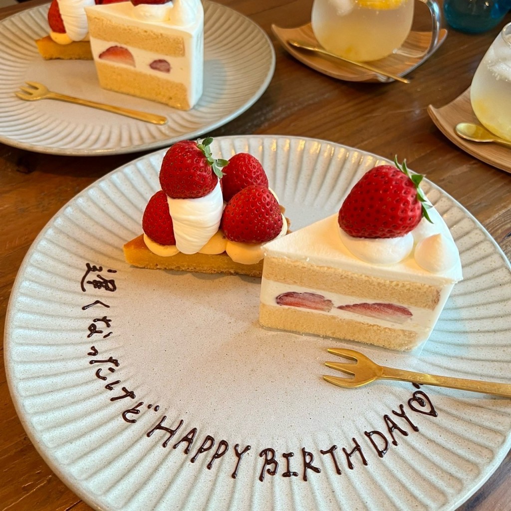 ユーザーが投稿したいちごのショートケーキの写真 - 実際訪問したユーザーが直接撮影して投稿した桜が丘西カフェコトリトミの写真