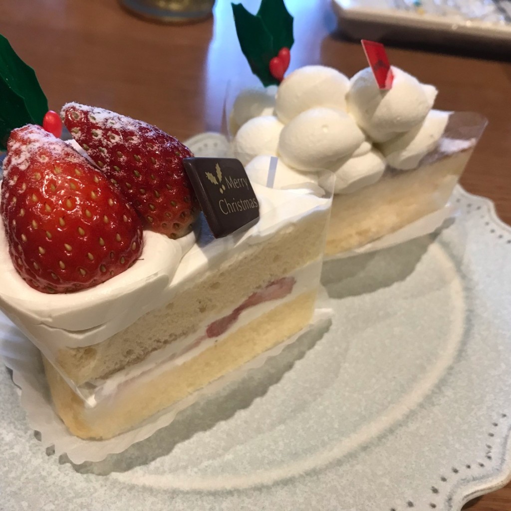 ユーザーが投稿したクリスマスケーキの写真 - 実際訪問したユーザーが直接撮影して投稿した藤岡スイーツ成田屋の写真