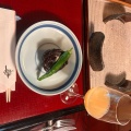 白桃ジュース - 実際訪問したユーザーが直接撮影して投稿した南浅川町和食 / 日本料理うかい鳥山の写真のメニュー情報
