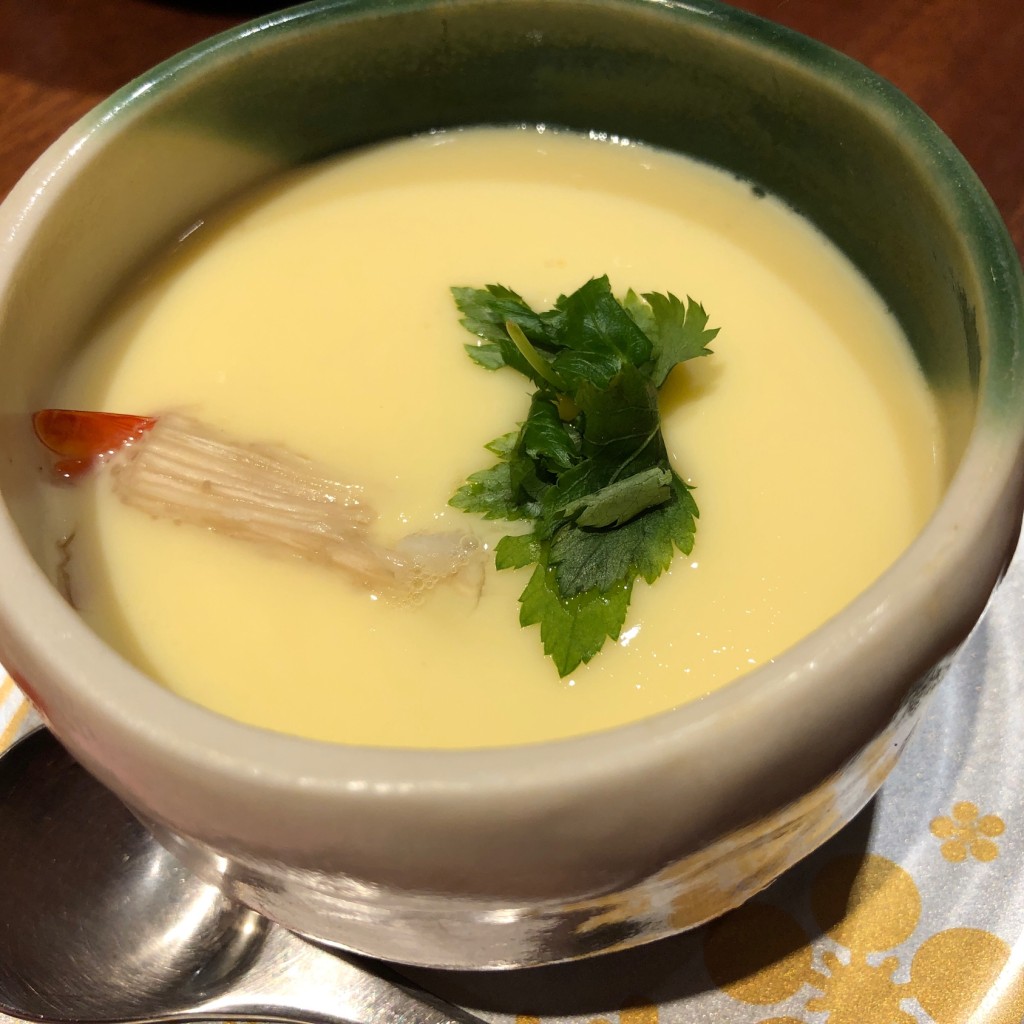ユーザーが投稿した茶碗蒸しの写真 - 実際訪問したユーザーが直接撮影して投稿した片町回転寿司もりもり寿し 片町店の写真