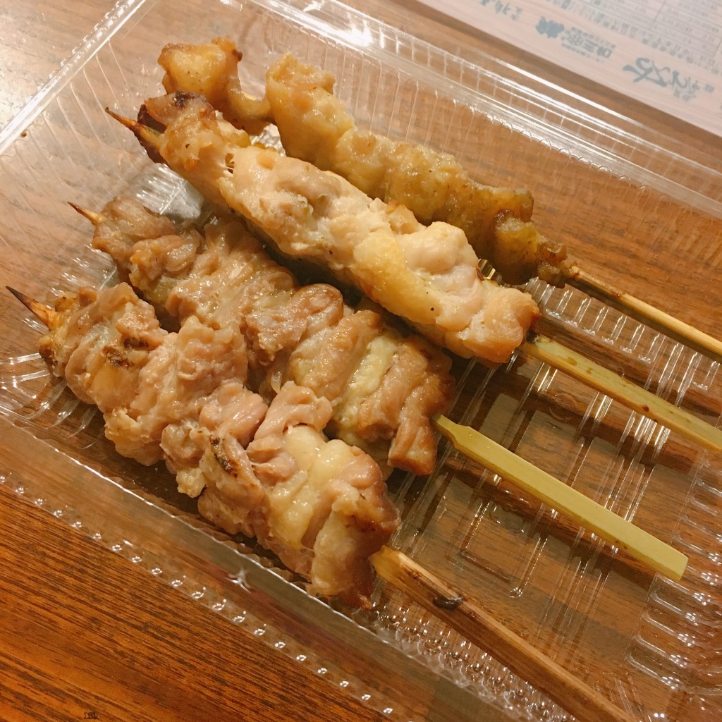 ユーザーが投稿した焼き鳥の写真 - 実際訪問したユーザーが直接撮影して投稿した栄鶏料理鶏三和 三越栄店の写真