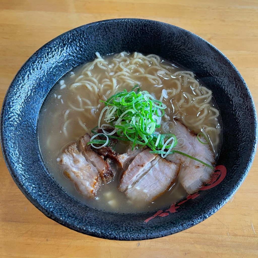 ユーザーが投稿したにんにくラーメンの写真 - 実際訪問したユーザーが直接撮影して投稿した背戸口ラーメン専門店丸徳ラーメンの写真