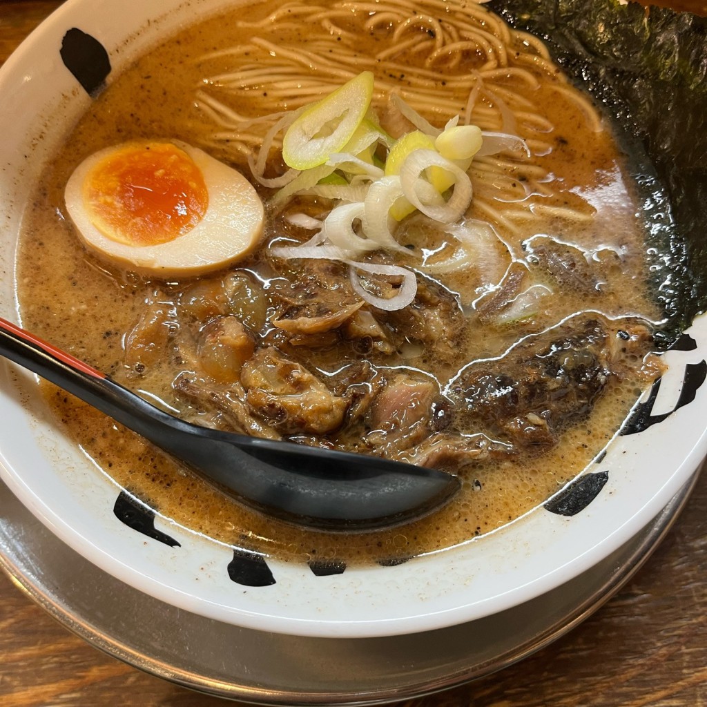 ユーザーが投稿したおっぺしゃんラーメンの写真 - 実際訪問したユーザーが直接撮影して投稿した盛岡駅前通ラーメン専門店おっぺしゃん 盛岡駅前店の写真