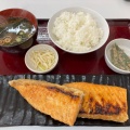 特大サーモン定食 - 実際訪問したユーザーが直接撮影して投稿した高雄定食屋四日市ヒモノ食堂 扶桑店の写真のメニュー情報