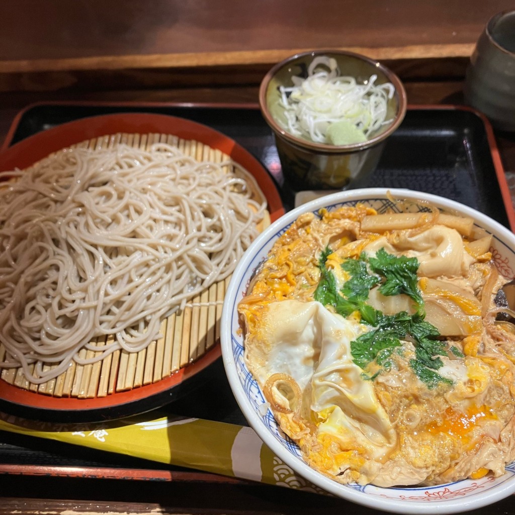 ユーザーが投稿したミニ_A玉子丼S 850Xの写真 - 実際訪問したユーザーが直接撮影して投稿した北幸そば味奈登庵 横浜天理ビル店の写真