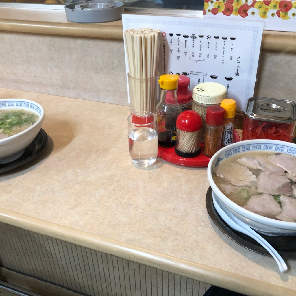 実際訪問したユーザーが直接撮影して投稿した花畑ラーメン / つけ麺竜鳳の写真