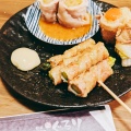 実際訪問したユーザーが直接撮影して投稿した池田町串焼き野菜肉巻き串「ぐるり」天五店の写真