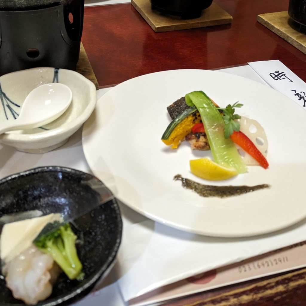 ユーザーが投稿した5500円コースの写真 - 実際訪問したユーザーが直接撮影して投稿した香澄町魚介 / 海鮮料理味の店 スズランの写真