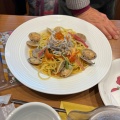 魚介スープスパ - 実際訪問したユーザーが直接撮影して投稿した上栗須ファミリーレストランココス 藤岡店の写真のメニュー情報