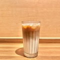 カフェラテ - 実際訪問したユーザーが直接撮影して投稿した円山町カフェモリバコーヒー 渋谷カフェの写真のメニュー情報