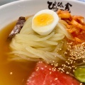 盛岡冷麺 - 実際訪問したユーザーが直接撮影して投稿した銀座韓国料理ぴょんぴょん舎 GINZA UNAの写真のメニュー情報