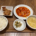 コンビ*エビチリ - 実際訪問したユーザーが直接撮影して投稿した南一条西中華料理人人人 マルヤマクラス店の写真のメニュー情報