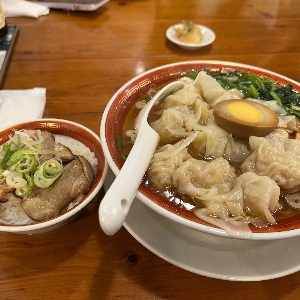 ぺろぺろねこちゃんさんが投稿した青葉台ラーメン / つけ麺のお店広州市場 中目黒店/コウシュウイチバの写真