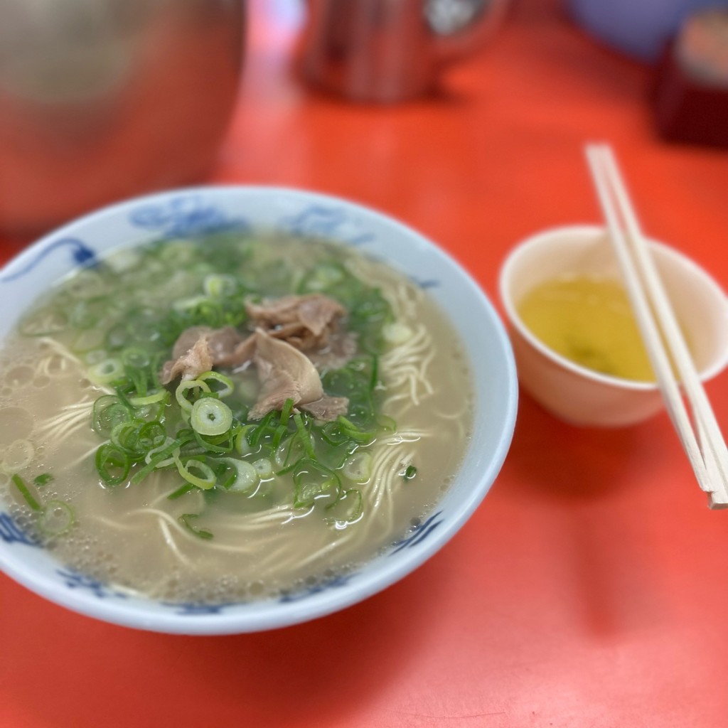 福岡のきゅうりさんが投稿した長浜ラーメン専門店のお店元祖 長浜屋/ガンソ ナガハマヤの写真