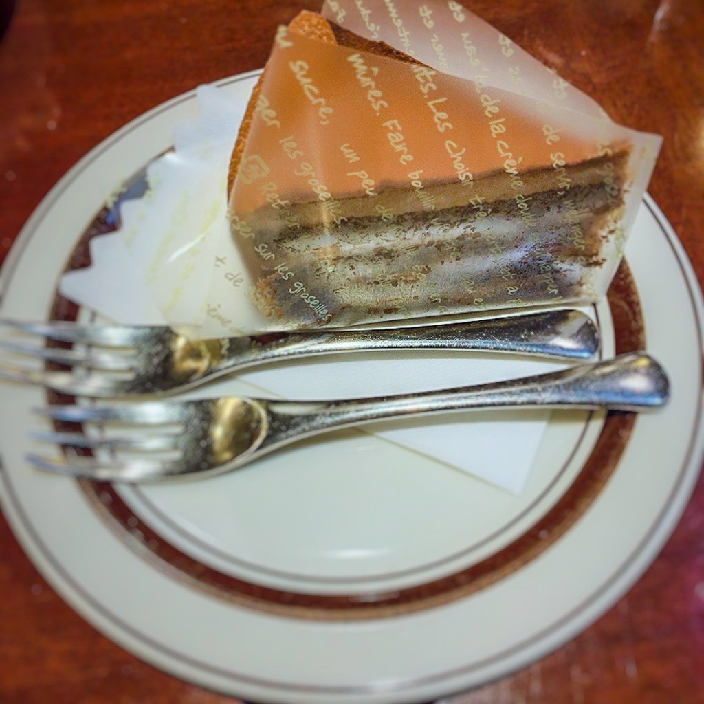 ユーザーが投稿したチョコレートケーキの写真 - 実際訪問したユーザーが直接撮影して投稿した北馬込喫茶店楡本店の写真