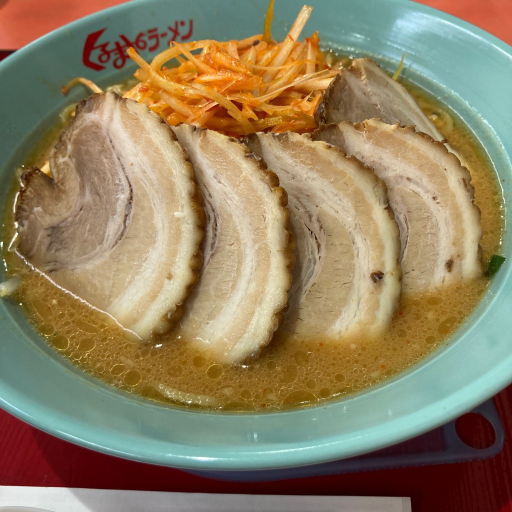 ナッツナッツNさんが投稿した保木間ラーメン専門店のお店くるまやラーメン 足立保木間店/クルマヤラーメン アダチホキマテンの写真