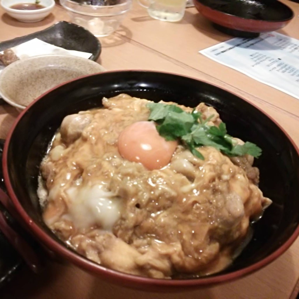 ユーザーが投稿した親子丼が絶品の写真 - 実際訪問したユーザーが直接撮影して投稿した北四条西焼鳥はし田屋の写真