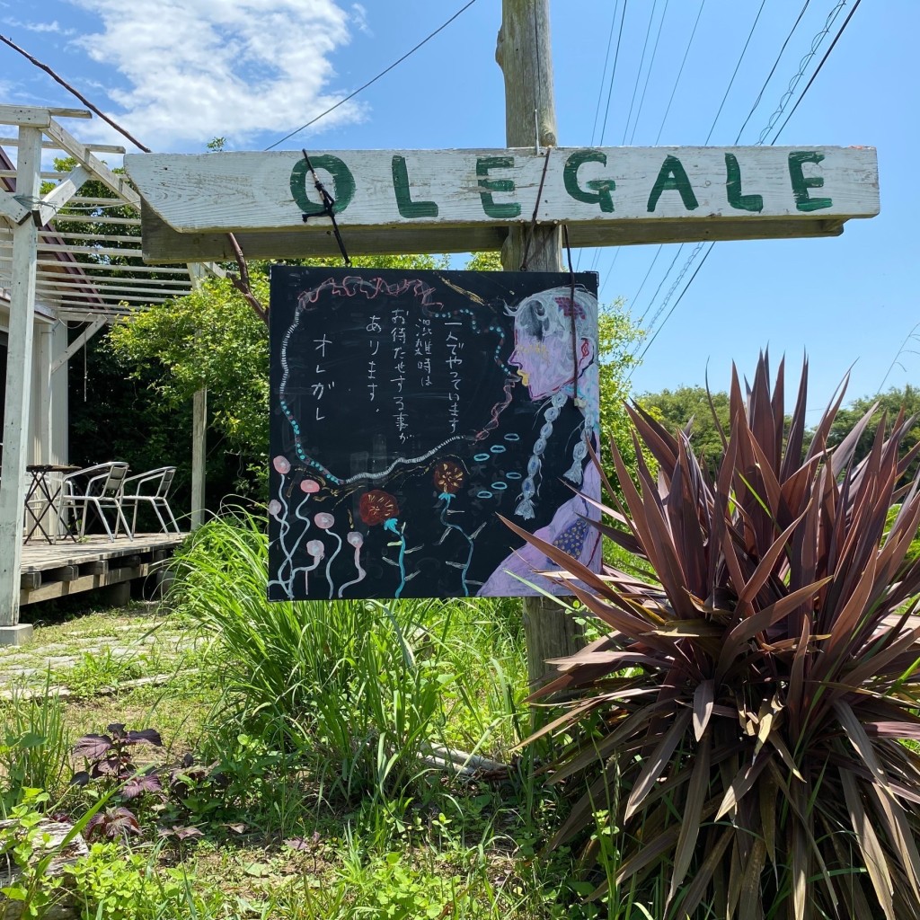 愛知尾張小牧さんが投稿した一色町佐久島カフェのお店オレガレ/OLEGALEの写真