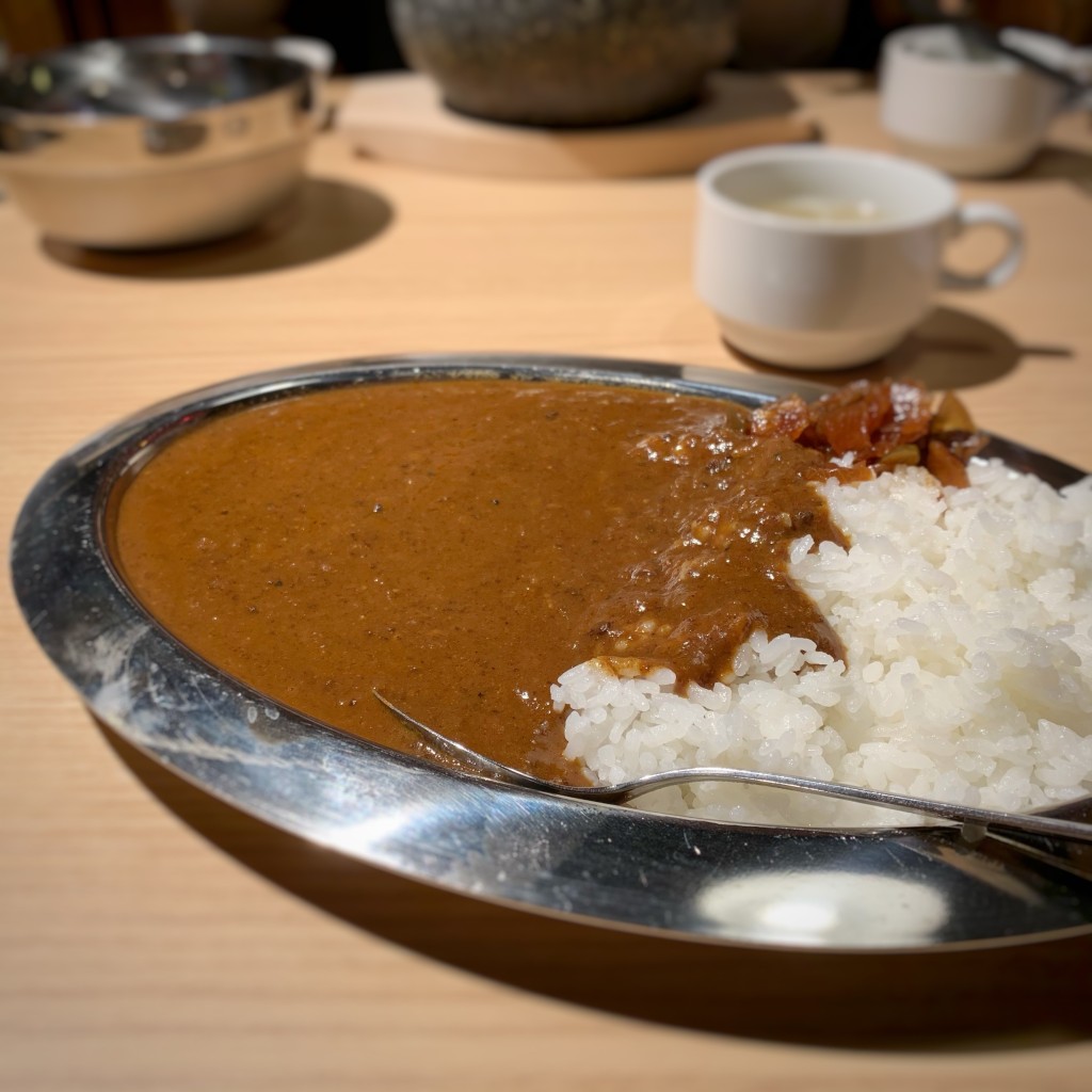 ユーザーが投稿したランチカレーの写真 - 実際訪問したユーザーが直接撮影して投稿した内幸町韓国鍋タッカンマリ劇場の写真