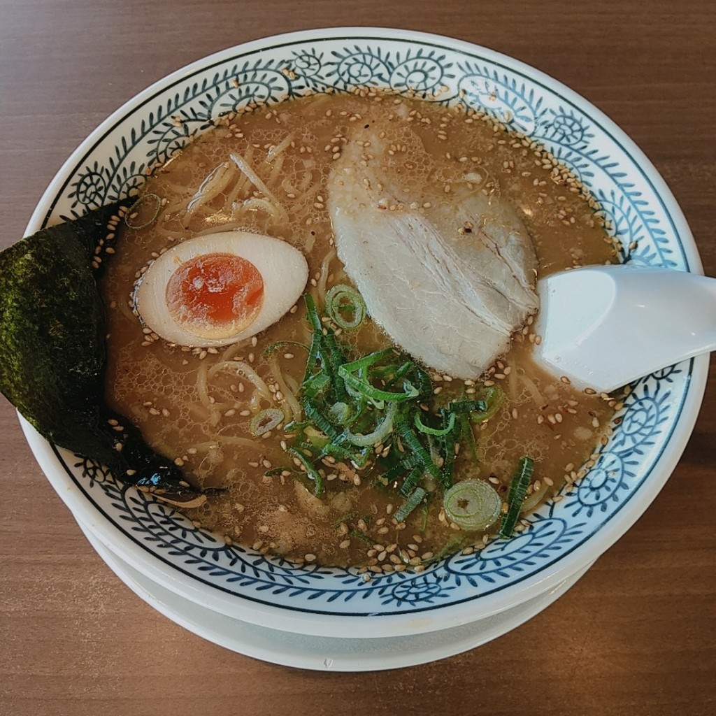 ユーザーが投稿した丸源商店白とんA炒Lunchの写真 - 実際訪問したユーザーが直接撮影して投稿した鷹来町ラーメン専門店丸源ラーメン 春日井市民病院前店の写真