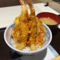 いしのや天丼 - 実際訪問したユーザーが直接撮影して投稿した赤池町丼もの江戸前天丼 いしのや/サーモンいくら専門店 海宝の写真のメニュー情報