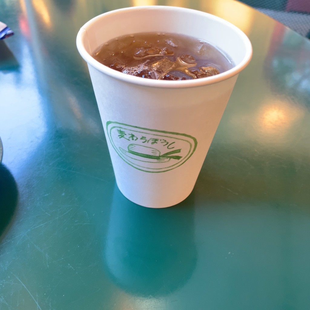 ユーザーが投稿した麦茶の写真 - 実際訪問したユーザーが直接撮影して投稿した下連雀カフェカフェ 麦わらぼうしの写真