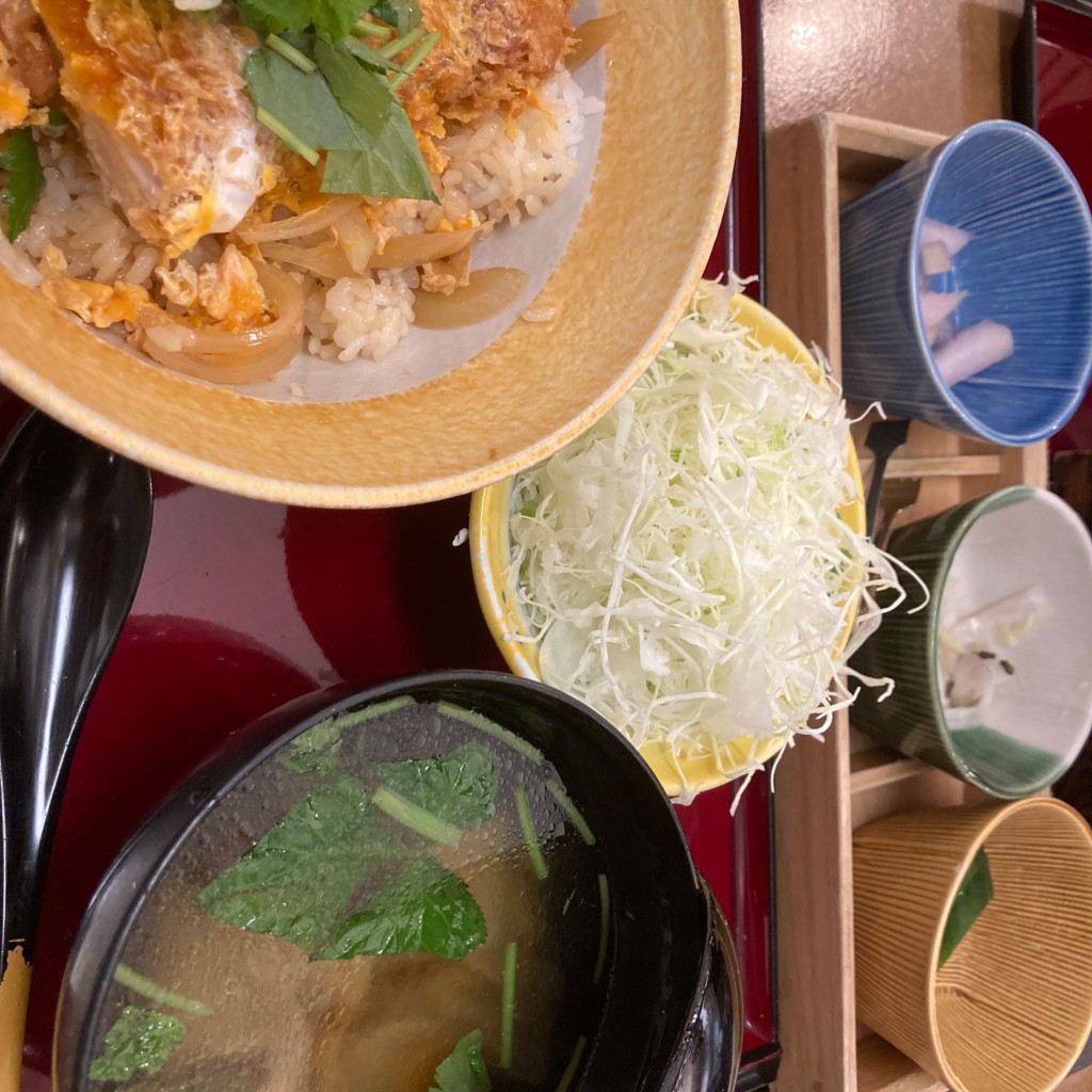 ユーザーが投稿したかつ鍋定食の写真 - 実際訪問したユーザーが直接撮影して投稿した高野とんかつかつ太郎 総本店 総和店の写真
