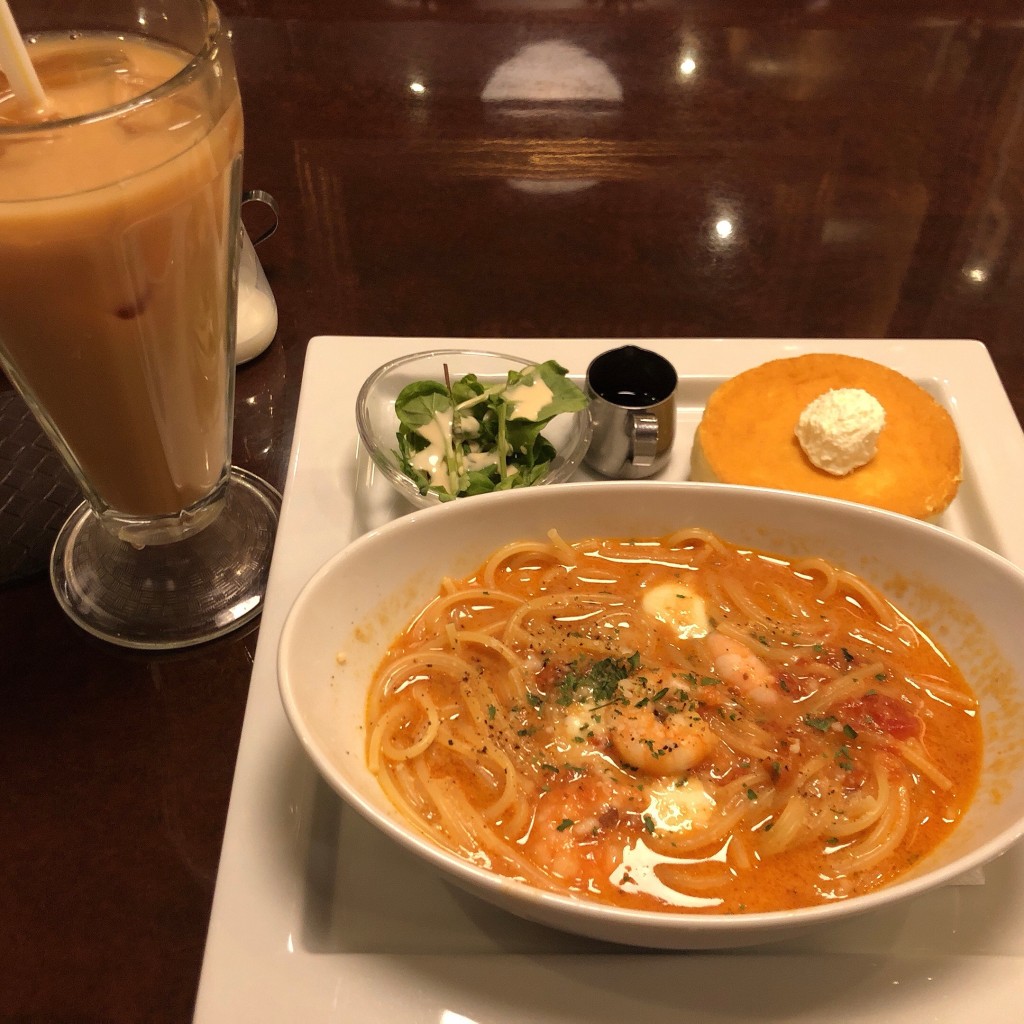 ユーザーが投稿した平パスタPの写真 - 実際訪問したユーザーが直接撮影して投稿した西新宿喫茶店星乃珈琲店 西新宿店の写真