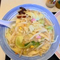 野菜たっぷり皿うどん - 実際訪問したユーザーが直接撮影して投稿した西府町ちゃんぽんリンガーハット 府中西府町店の写真のメニュー情報