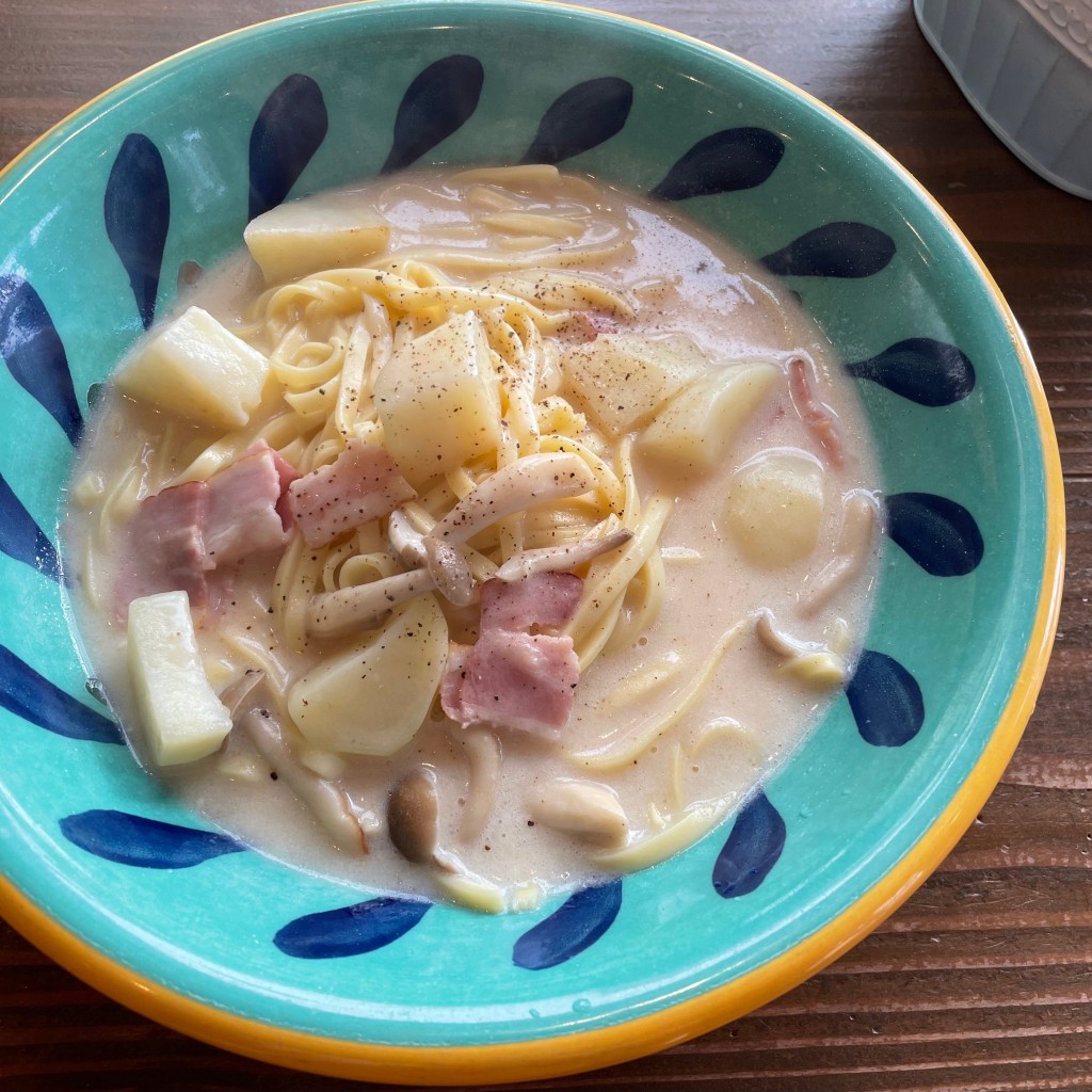 ユーザーが投稿したじゃが芋のクリームスパゲティの写真 - 実際訪問したユーザーが直接撮影して投稿した林藤島町ケーキコロンバ トワジェーム 本店の写真
