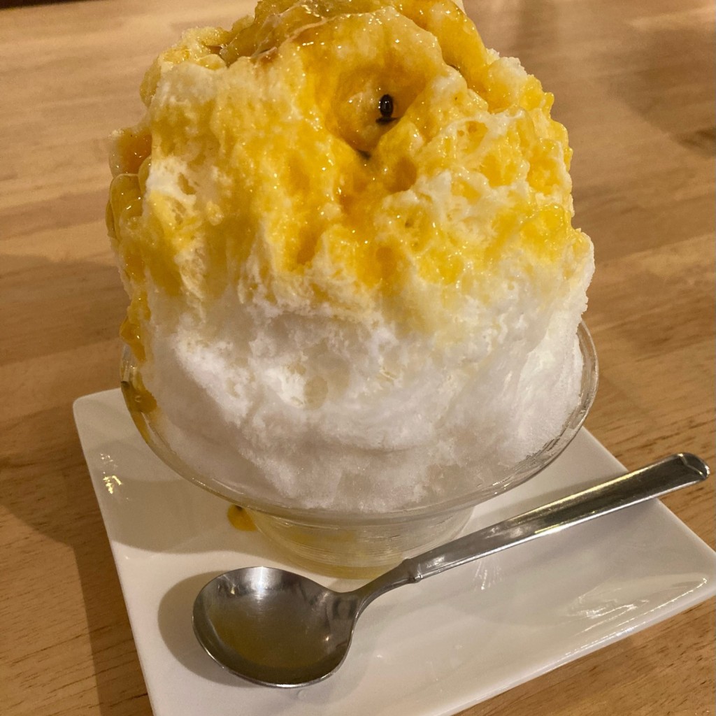 ユーザーが投稿したマンゴーミルクの写真 - 実際訪問したユーザーが直接撮影して投稿した犬山かき氷HAUの写真