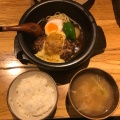 実際訪問したユーザーが直接撮影して投稿した渋谷ハンバーグ山本のハンバーグ 渋谷食堂の写真