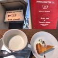 シナモンコーヒーとベイクドチーズケーキ - 実際訪問したユーザーが直接撮影して投稿した春日町カフェSENDAI KOFFEEの写真のメニュー情報