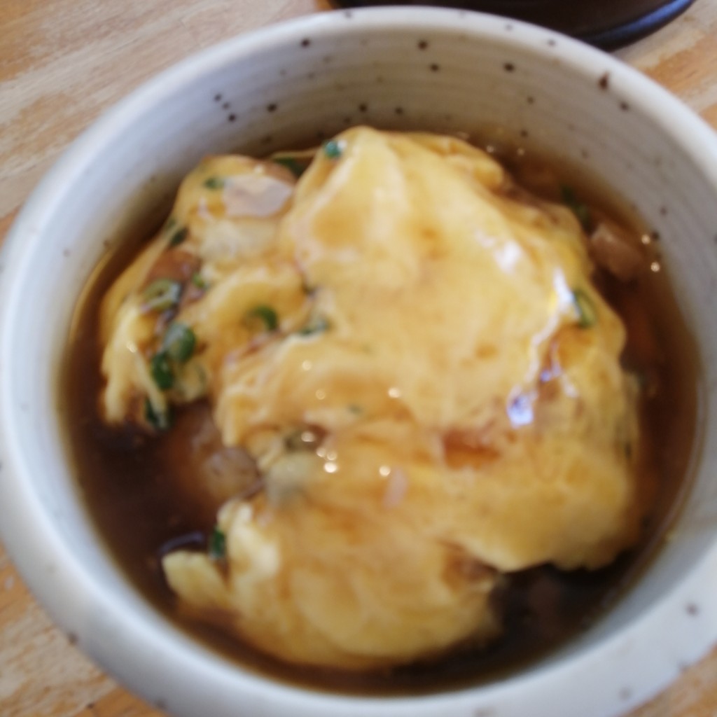 ユーザーが投稿した天津飯の写真 - 実際訪問したユーザーが直接撮影して投稿した林崎町ラーメン / つけ麺ひできよラーメンの写真