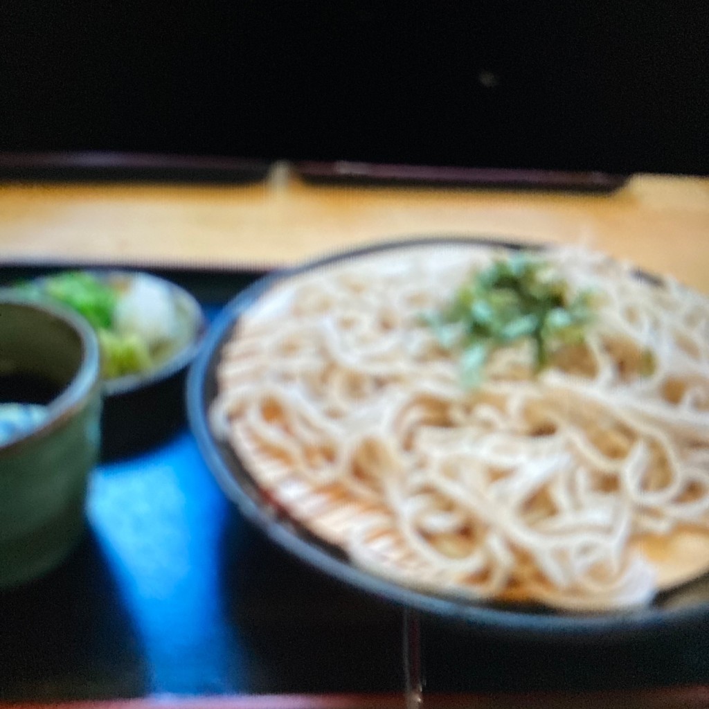 ユーザーが投稿したざる蕎麦の写真 - 実際訪問したユーザーが直接撮影して投稿した土入うどん所亭の写真