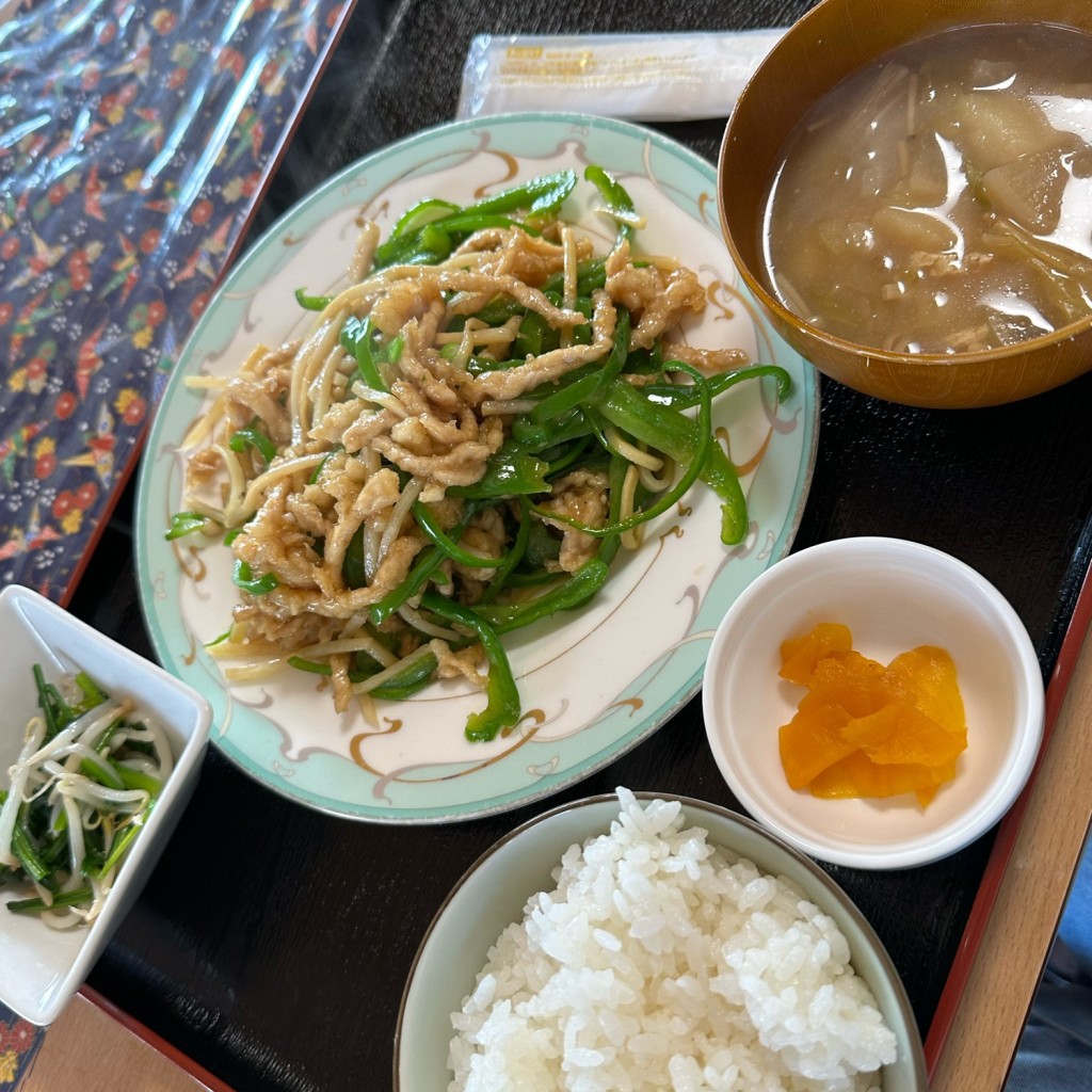 ユーザーが投稿したランチの写真 - 実際訪問したユーザーが直接撮影して投稿した長倉中華料理ごはん処 鶴の恩返しの写真