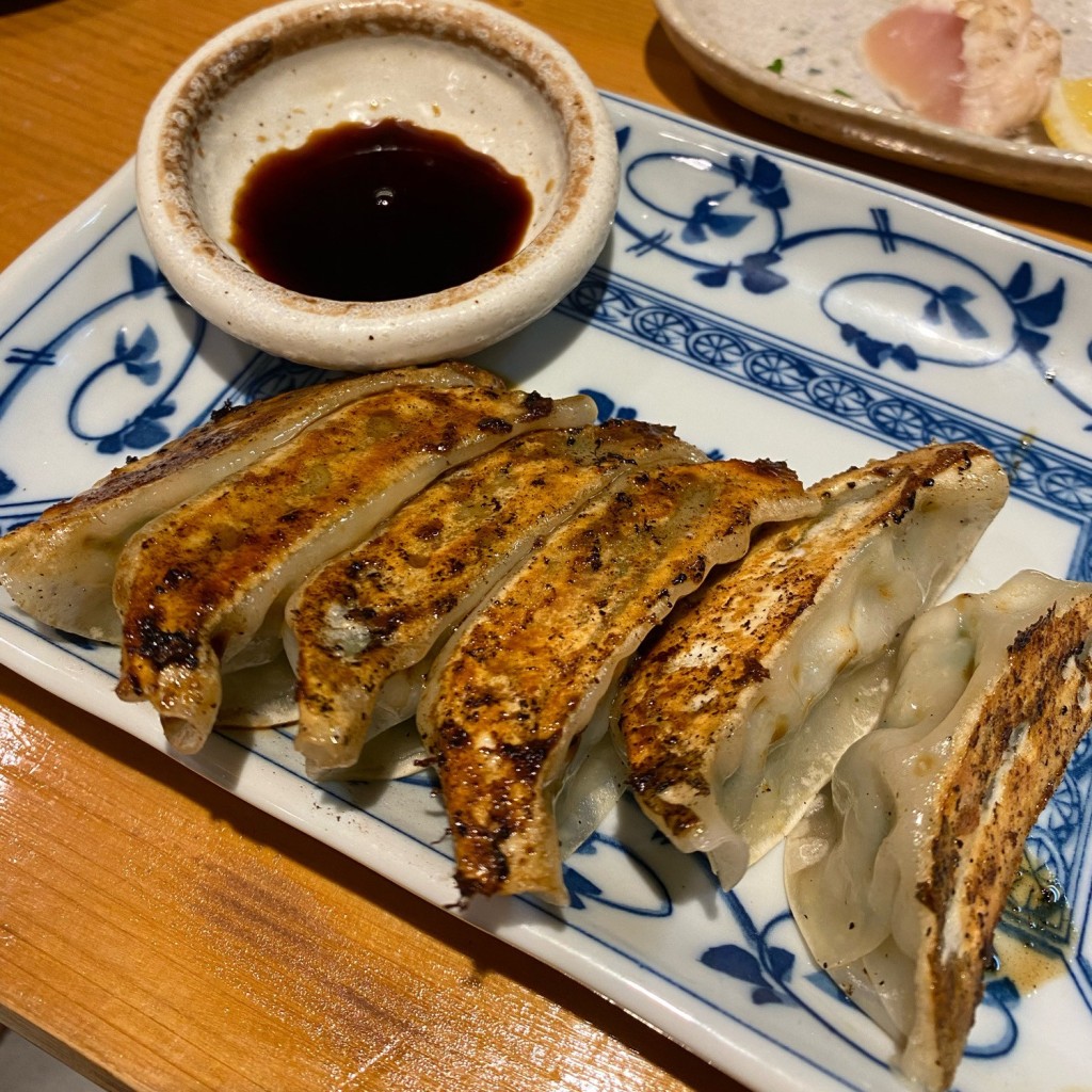 ユーザーが投稿した肉汁餃子の写真 - 実際訪問したユーザーが直接撮影して投稿した堂山町焼鳥心 梅田東通り店の写真
