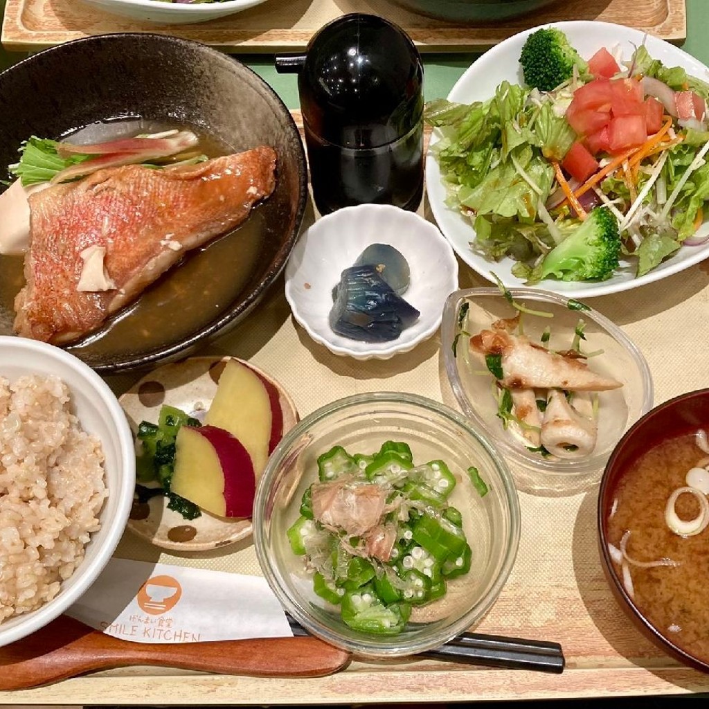 ユーザーが投稿したLunch鶏むね肉の生姜みぞれ煮の写真 - 実際訪問したユーザーが直接撮影して投稿した赤坂定食屋SMILE KITCHENの写真