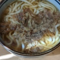 肉うどん - 実際訪問したユーザーが直接撮影して投稿した堤うどんウエスト うどん屋堤店の写真のメニュー情報