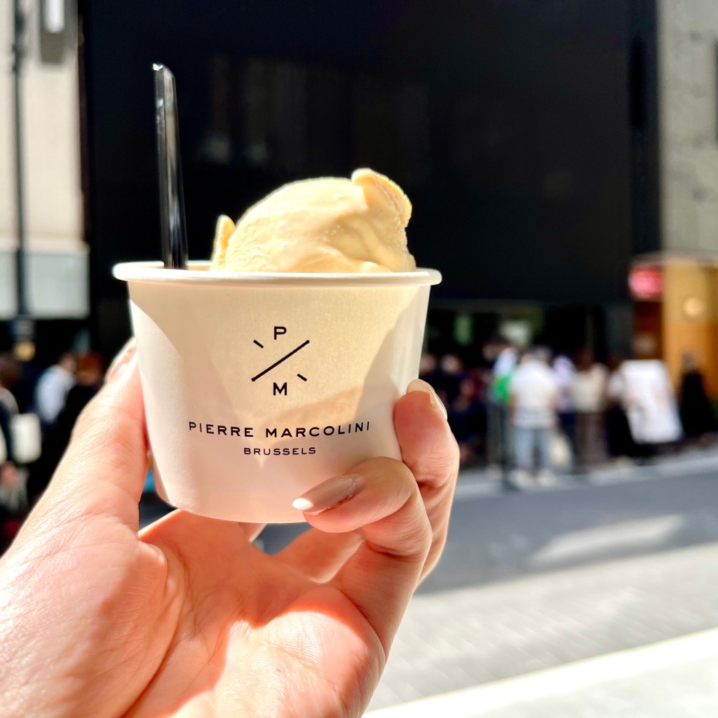 ユーザーが投稿したアイスクリームの写真 - 実際訪問したユーザーが直接撮影して投稿した銀座チョコレートピエールマルコリーニ 銀座本店の写真