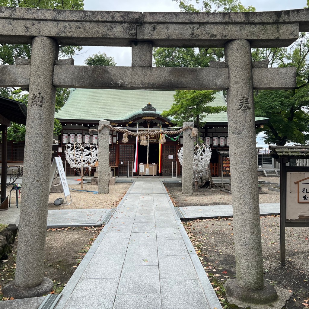 実際訪問したユーザーが直接撮影して投稿した北新町神社布忍神社の写真