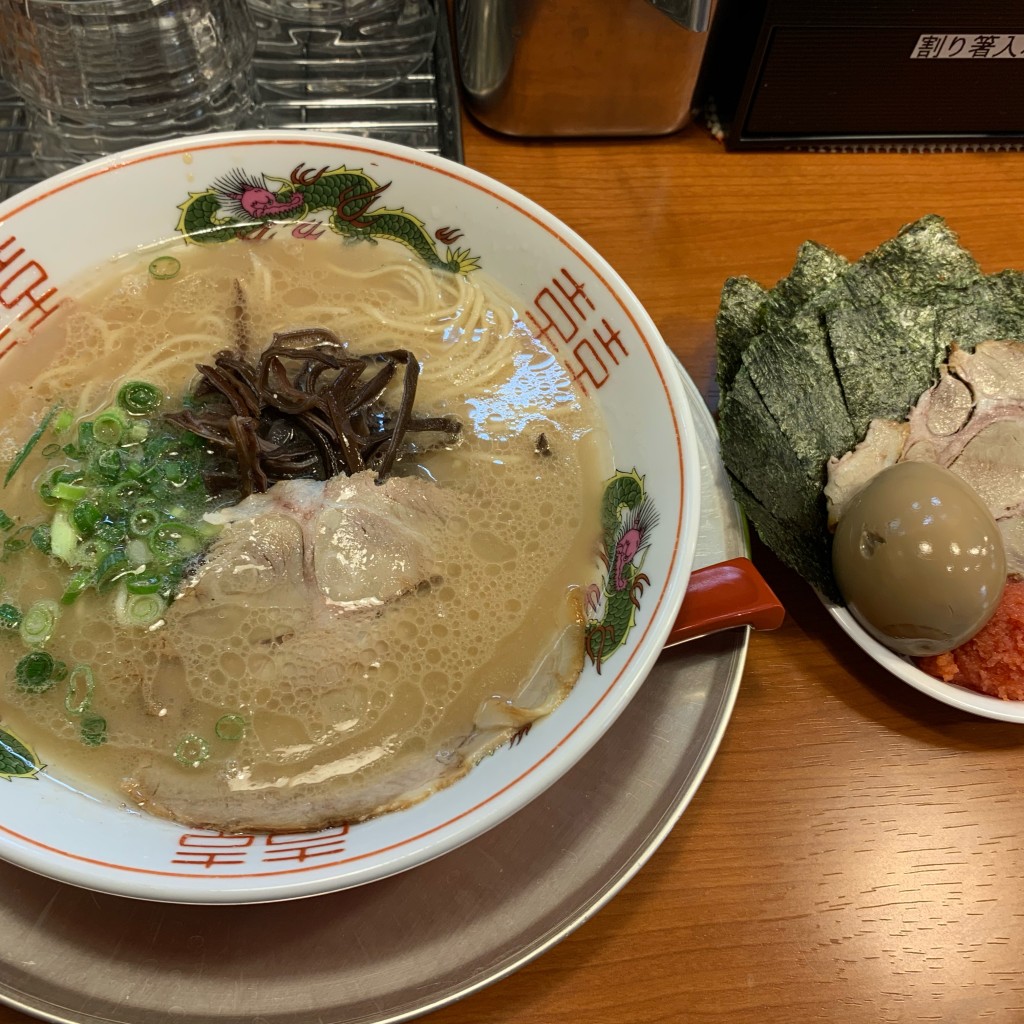 ユーザーが投稿した全部のせラーメンの写真 - 実際訪問したユーザーが直接撮影して投稿した扇橋ラーメン専門店博多ラーメン ガツン 扇橋店の写真