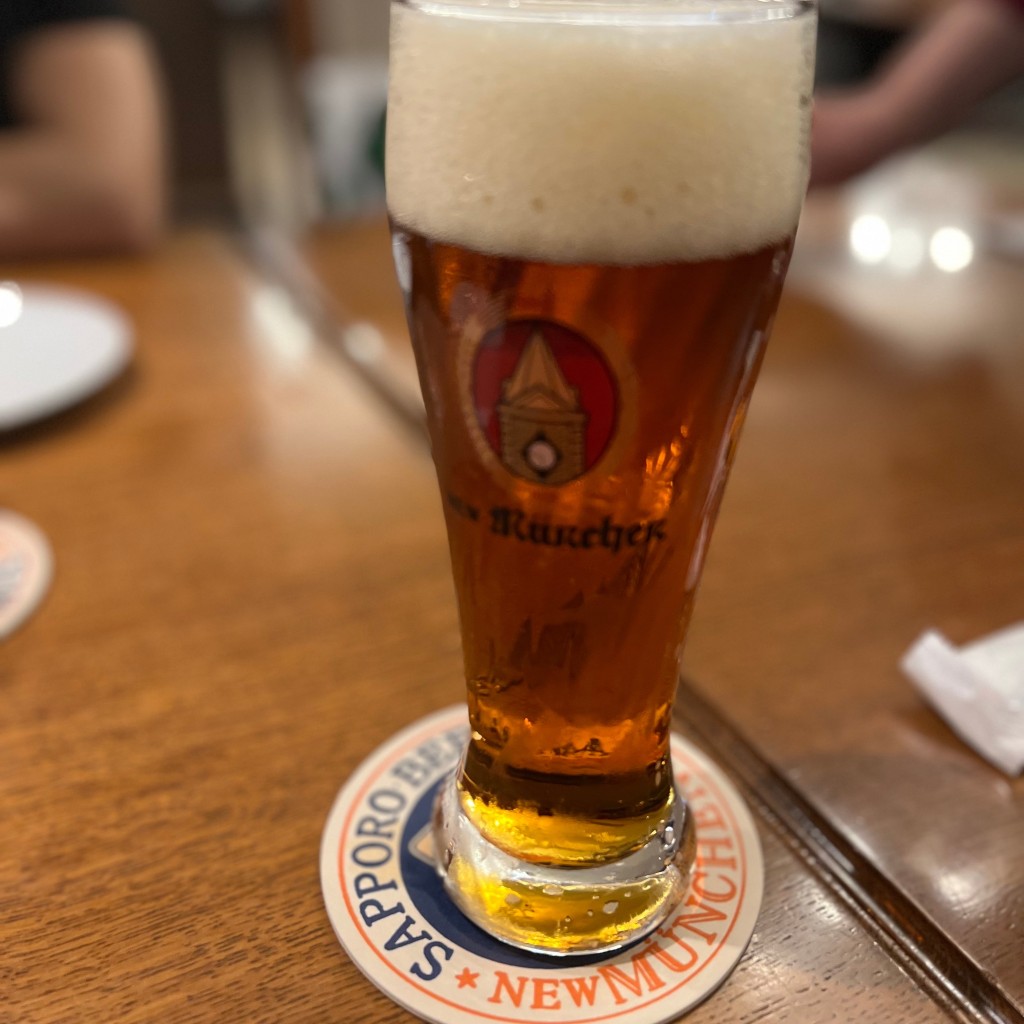 ユーザーが投稿した大使館ビールの写真 - 実際訪問したユーザーが直接撮影して投稿した曾根崎ビアホールニューミュンヘン 曽根崎店の写真