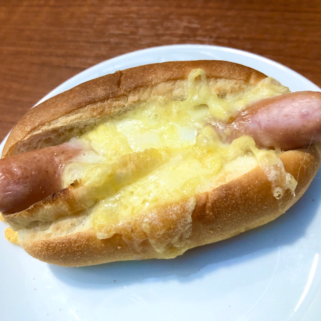 ユーザーが投稿したチーズドッグの写真 - 実際訪問したユーザーが直接撮影して投稿した小山ヶ丘カフェカフェブリッコ 町田多摩境店の写真
